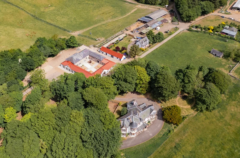 Kinclune Estate organic hill farm, wedding venue and self-catering holidays in the Angus Glens, Scotland