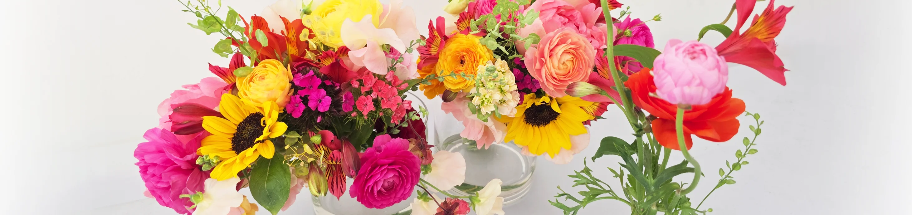 Sustainable wedding flowers at Kinclune House and Estate